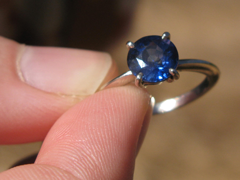 Ring Gem in Place